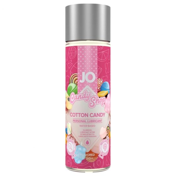 JO Candy Shop Cotton Candy - lubrikant na báze vody (60ml) - cukrová vata