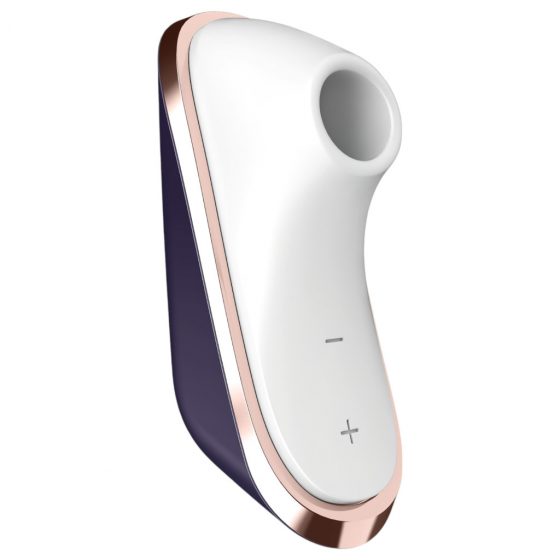 Satisfyer Traveler - nabíjací cestovný stimulátor na klitoris (čierno-biely)