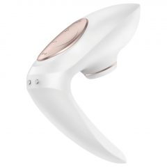   Satisfyer Pro 4 Couples - nabíjací párový vibrátor a stimulátor klitorisu (biely)