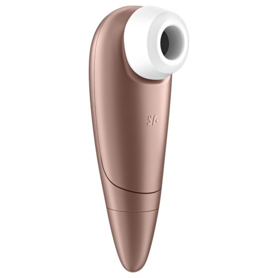 Satisfyer Number One - vodotesný stimulátor klitorisu (hnedý)