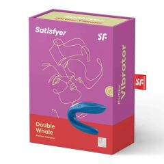 Satisfyer Double Whale Couples - modrý