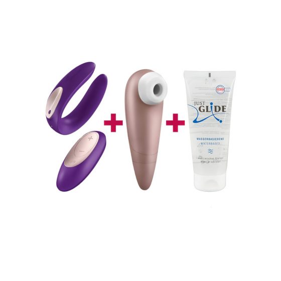 Satisfyer vibračná sada pre páry (3-dielna)