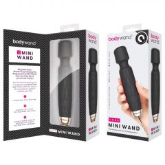   Bodywand Luxe - nabíjateľný mini masážny vibrátor (čierny)