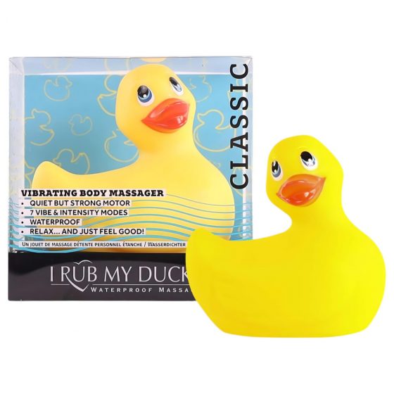 My Duckie Classic 2.0 - vibrátor na klitoris - hravá vodotesná kačička (žltá)