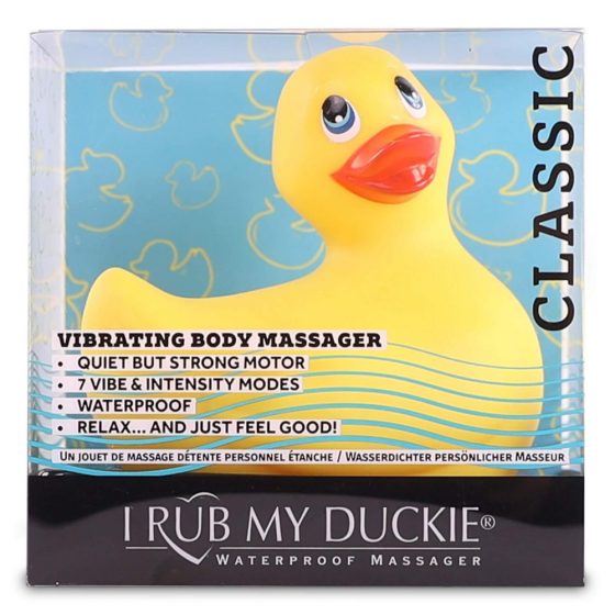 My Duckie Classic 2.0 - vibrátor na klitoris - hravá vodotesná kačička (žltá)