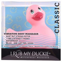   My Duckie Classic 2.0 - vibrátor na klitoris - hravá vodotesná kačička (ružová)