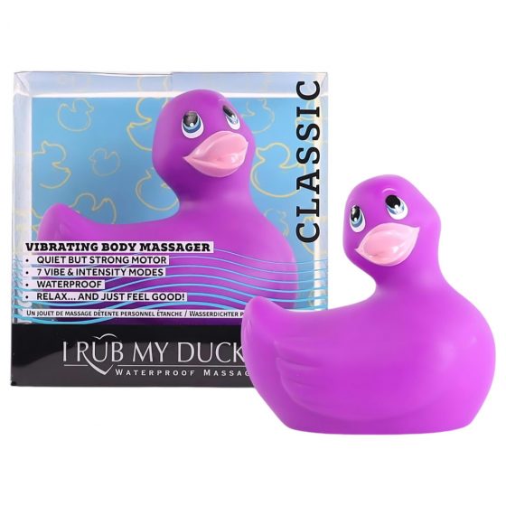 My Duckie Classic 2.0 - vibrátor na klitoris - hravá vodotesná kačička (fialová)