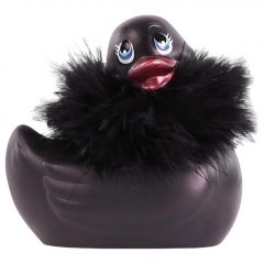   My Duckie Paris 2.0 - vibrátor na klitoris - hravá vodotesná kačička (čierna)