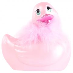   My Duckie Paris 2.0 - vibrátor na klitoris - hravá vodotesná kačička (ružová)