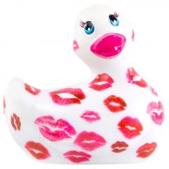   My Duckie Romance 2.0 - vodotesný klitorisový vibrátor (bielo-ružový)