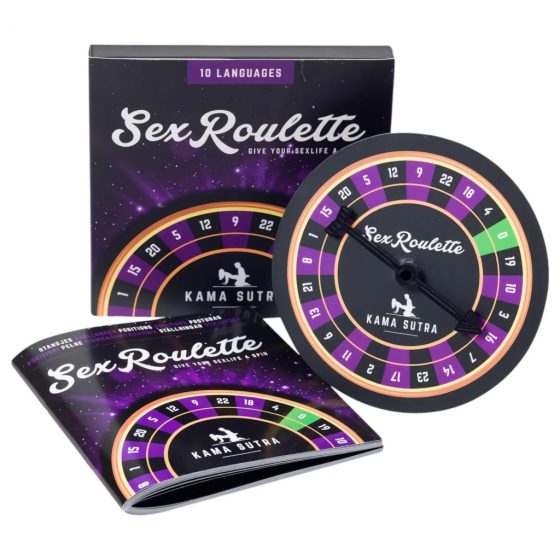 Sex Roulette Kama Sutra - spoločenská hra ( v 10 jazykoch)