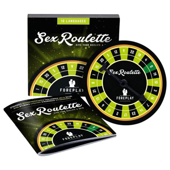 Sex Roulette Foreplay - sexuálna stolová hra (10 jazykov)