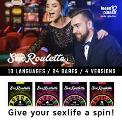 Sex Roulette Foreplay - sexuálna stolová hra (10 jazykov)