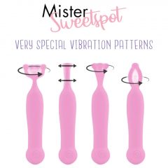   FEELZTOYS Mister Sweetspot - dobíjací, vodotesný vibrátor na klitoris (ružový)