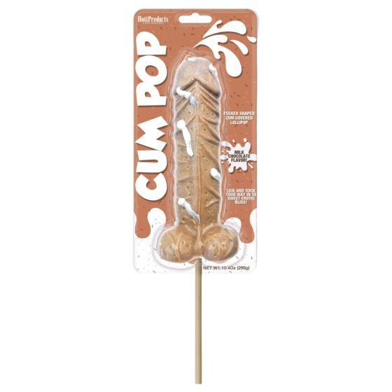 Cum Cock Pop - GIGA lízatko v tvare penisu (295g) - mliečna čokoláda