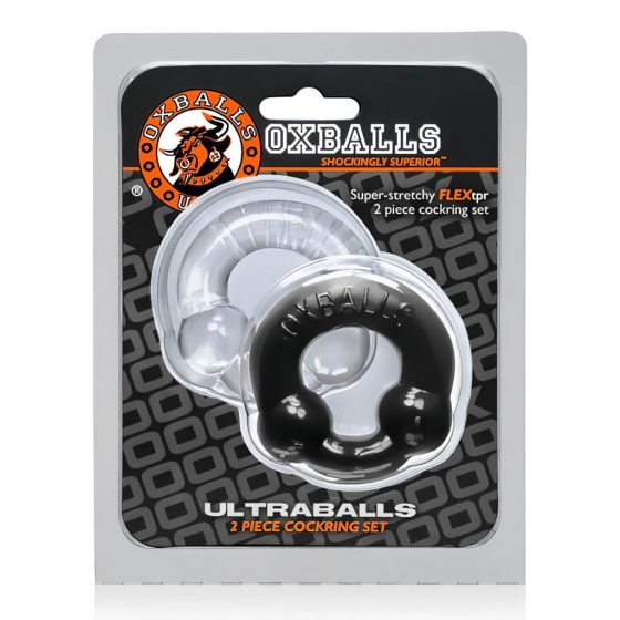 / OXBALLS Ultraballs - extra silná súprava krúžkov na penis s guličkami (2 ks)