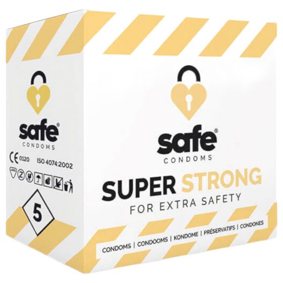 SAFE Super Strong - extra silné kondómy (5 ks)