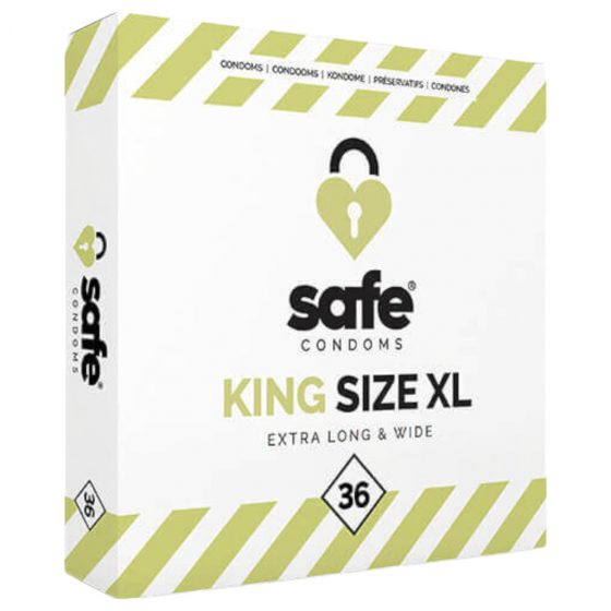 SAFE King Size XL - extra veľký kondóm (36ks)