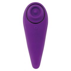   FEELZTOYS Femmegasm - dobíjací, vodotesný vaginálny a klitorálny vibrátor (fialový)