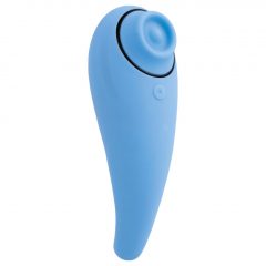   FEELZTOYS Femmegasm - dobíjací, vodotesný vaginálny a klitorálny vibrátor (modrý)