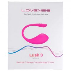   LOVENSE Lush 3 - inteligentné vibračné vajíčko (ružové)