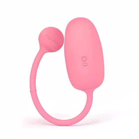 Magic Motion Kegel Coach - nabíjacie, inteligentné vibračné venušiné guličky (ružové)