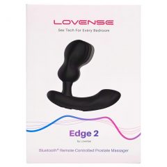 LOVENSE Edge 2 - inteligentný čierny vibrátor na prostatu