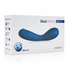   OHMIBOD Bluemotion Nex 2 - inteligentný dobíjací vibrátor na bod G (modrý)