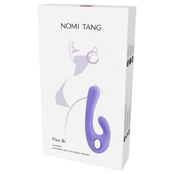 Nomi Tang Flex Bi - bezdrôtový vibrátor s tyčinkou (fialový)