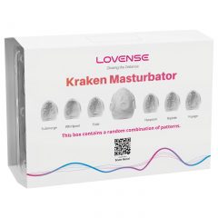 LOVENSE Kraken - vajíčkový masturbátor - 6ks (biela)