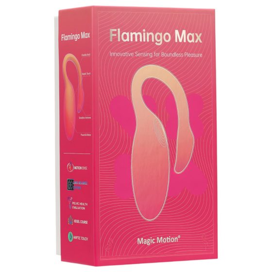 Magic Motion Flamingo Max - okos vibrációs tojás (narancs)