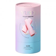   Vush Pop Gloss - nabíjateľný, vodeodolný mini vibrátor (ružový)