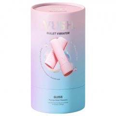   Vush Pop Gloss - akumulátorový, vodotesný mini vibrátor (ružový)